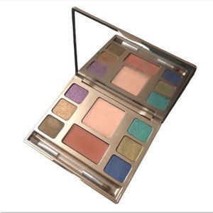 Vintage DuWop Cosmetics Peacock Palette Limited Edition 2009 Metallic Rare NWT